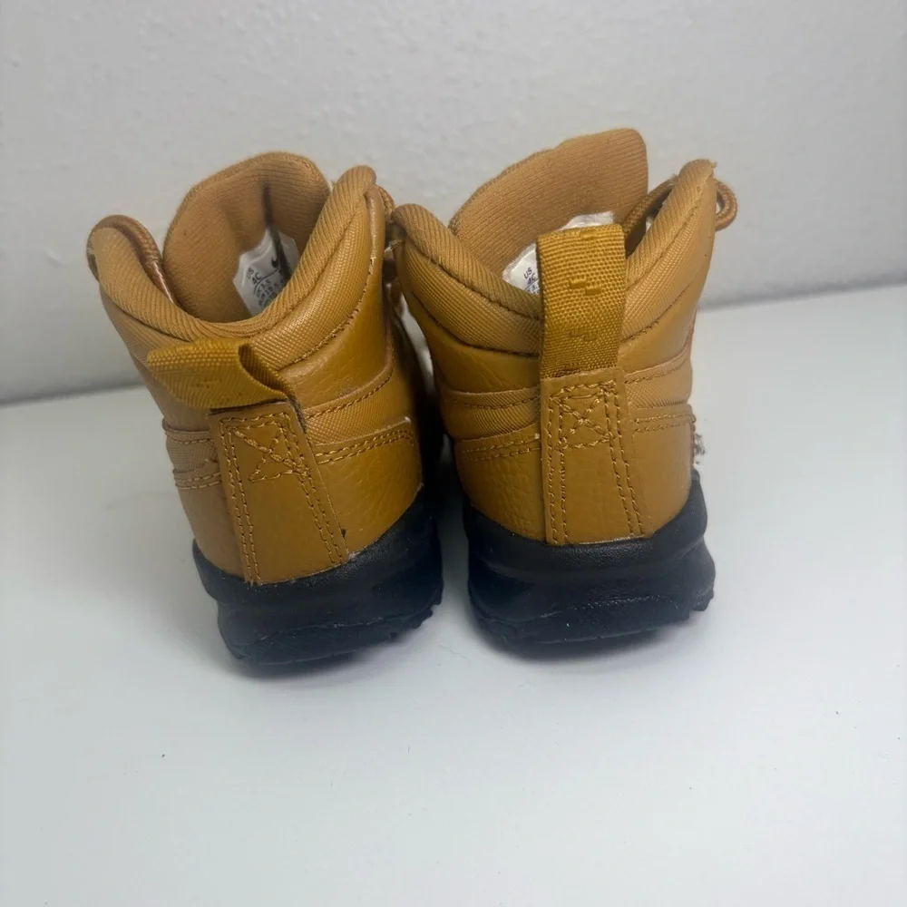 Nike Manoa LTR TD Tan Brown Boot Shoe Toddler SZ 4C BQ5374-700